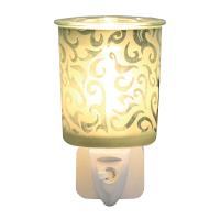 Aroma Green Swirl Plug In Wax Melt Warmer Extra Image 1 Preview